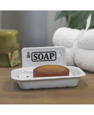 Vip Home International Metal Enamelware Wall Soap Dish