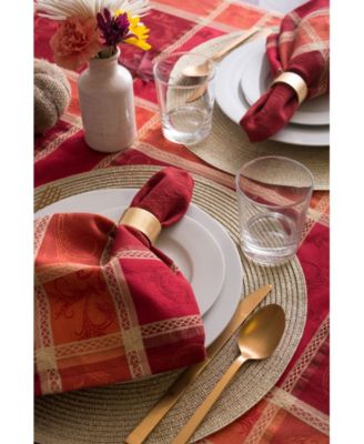Harvest Wheat Jacquard Tablecloth