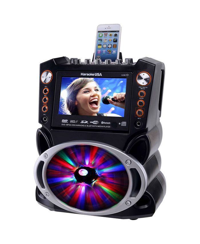 Karaoke USA GF846 DVD/CDG/Mp3G Machine Macy's