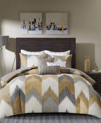 INK+IVY - INK+IVY Alpine King/Cal King 3 Piece Duvet Cover Mini Set