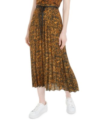 womens snake print skirt