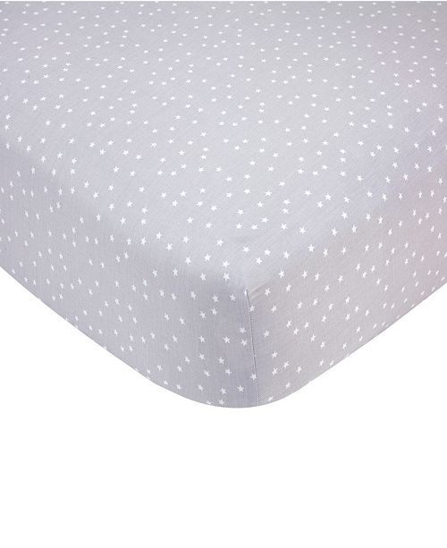Carter S Star Print Cotton Sateen Crib Sheet Reviews Sheets Pillowcases Bed Bath Macy S