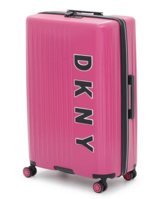 macys pink luggage