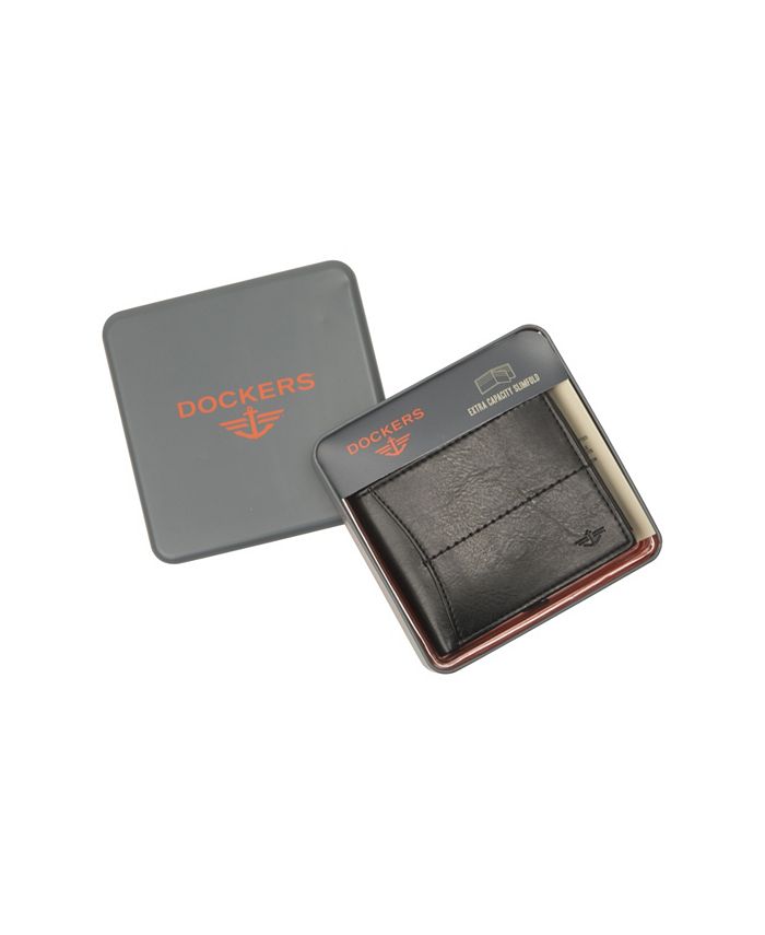 Dockers Men's RFID Extra Capacity Slimfold Wallet Macy's