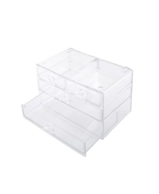 Kenney - 4-Drawer Bathroom Countertop Organizer, Set of 2