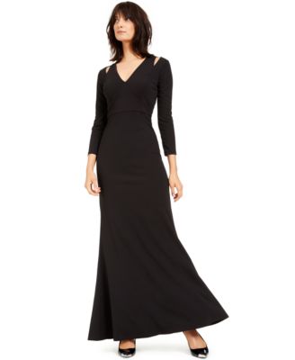 macy's calvin klein long dresses