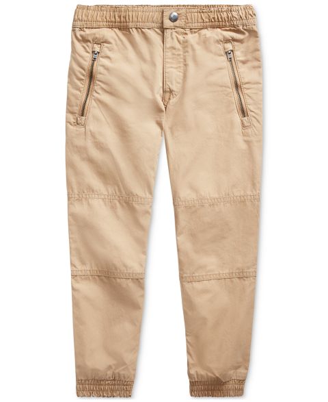 Брюки Polo Ralph Lauren Cotton Poplin Jogger Pant для мальчиков, цвет: Верблюжий