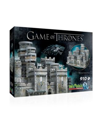 Wrebbit Game Of Thrones - Winterfell 3D Puzzle- 910 Pieces