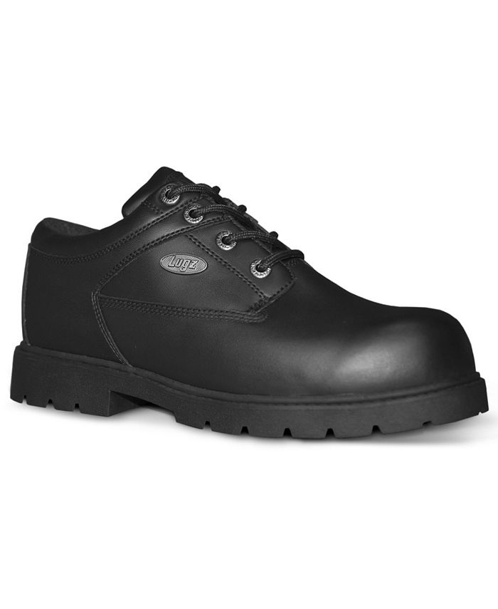Mens Fashion Round Head Outsole Low Top Chic Oxford Casual Classic Workwear Shoes Happy-L Shoes