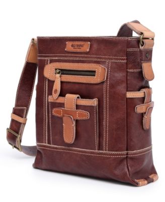 Women's Genuine Leather Leeds Castle Crossbody Bag