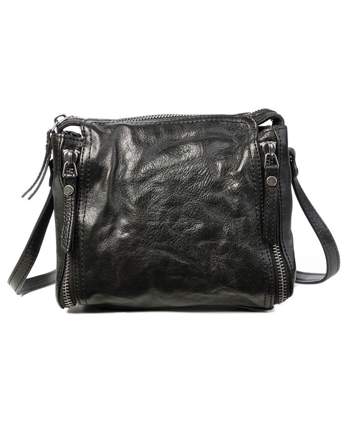 OLD TREND Leek-Leather Crossbody Bag - Macy's