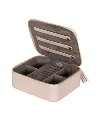 Mele Co. Shiloh Travel Jewelry Case in Faux Leather
