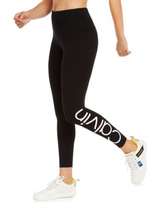 macy's calvin klein performance leggings