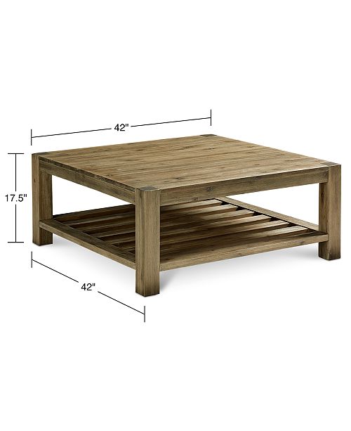 Furniture Canyon Coffee Table, Created for Macy's & Reviews Furniture