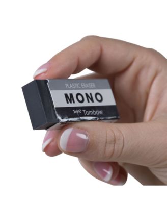 Tombow MONO Eraser, Medium, Black, 3-Pack