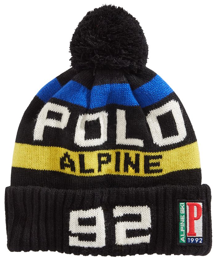 Polo Ralph Lauren Colorblocked Cuffed Hat & Reviews - Hats, Gloves &  Scarves - Men - Macy's