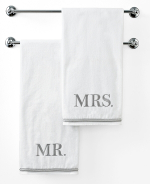 Avanti Bath Towels Mr or Mrs 27