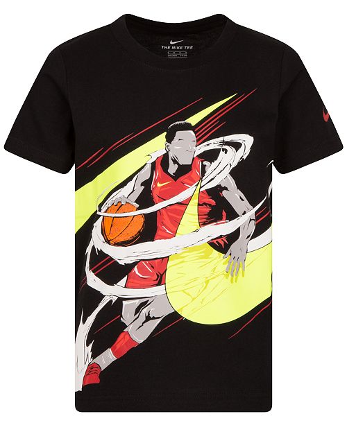 Nike Little Boys Basketball Print Cotton T Shirt Reviews Shirts