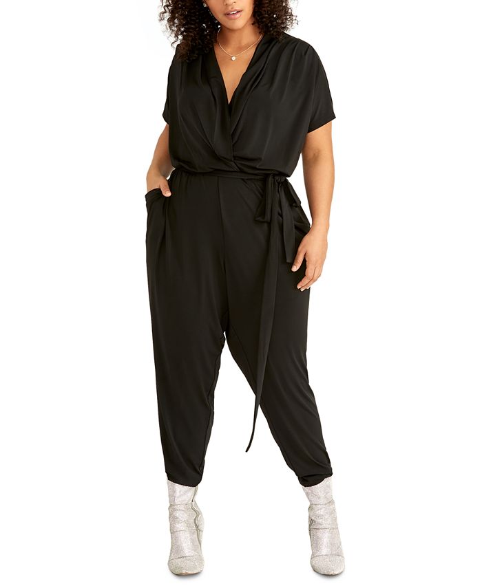 Macy's rachel online roy jumpsuit