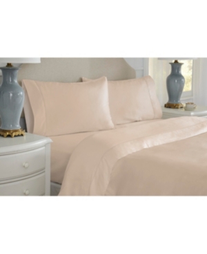 Pointehaven 525 Thread Count King Pillow Cases Bedding In Champagne