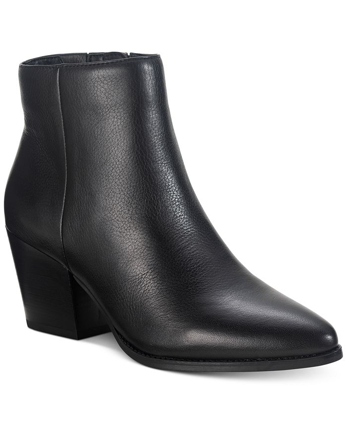American Rag Eryn Leather Booties Created for Macy s Macy s