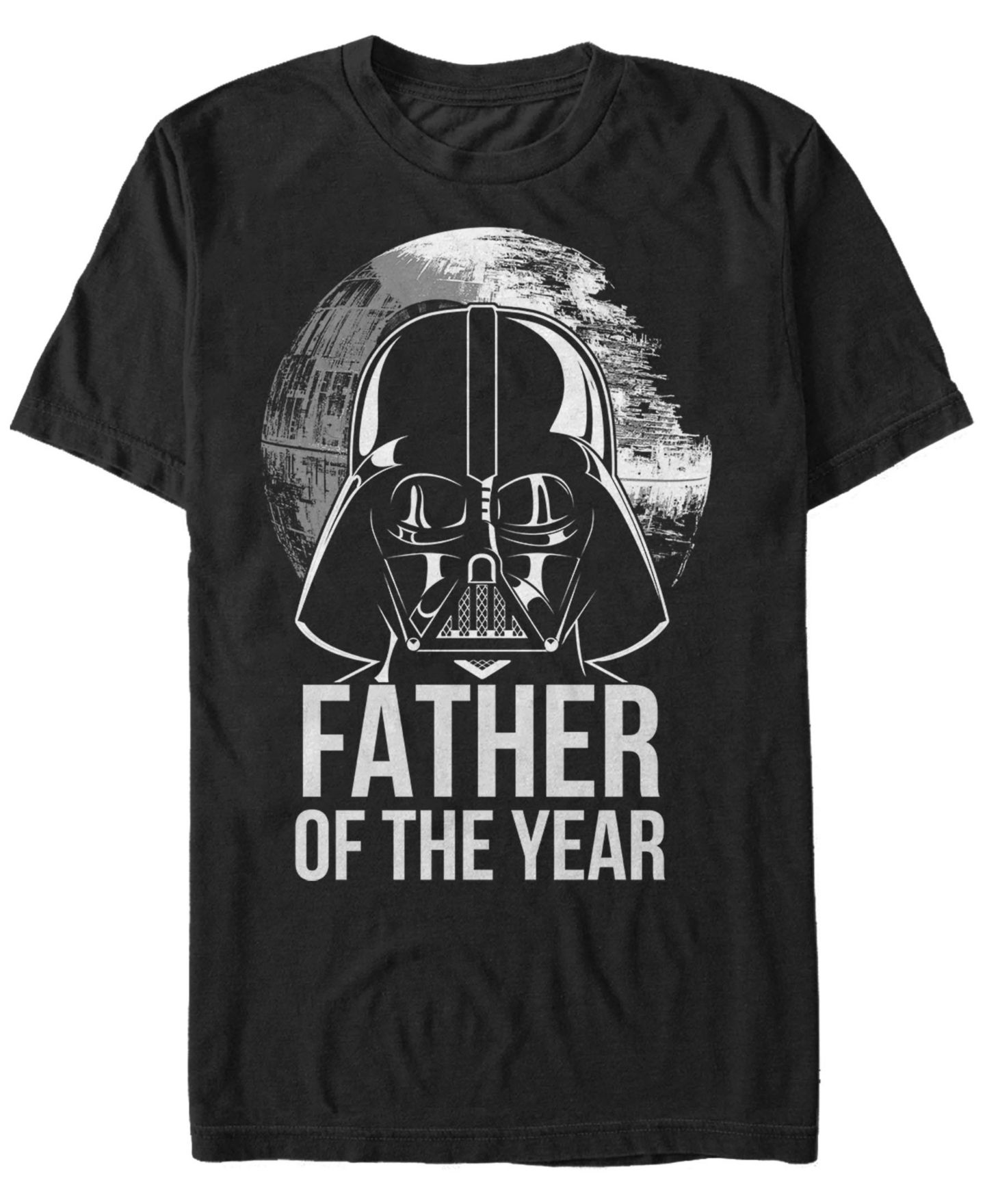 Мужская футболка Fifth Sun Star Wars Classic Darth Vader Father of The Year Short Sleeve, цвет: Чёрный — фото 1