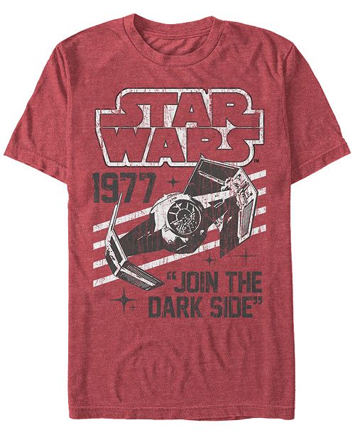 Star Wars Men S Classic Join The Dark Side Quote Short Sleeve T