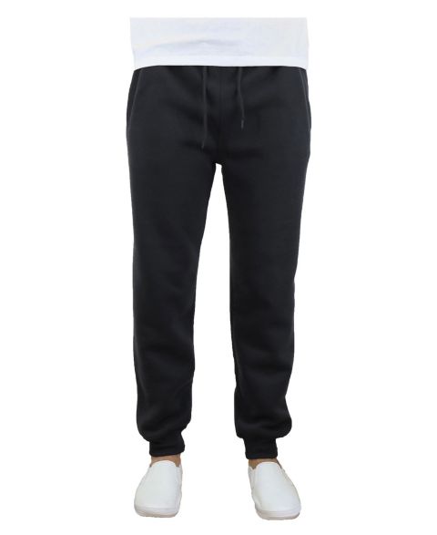 Мужские брюки Galaxy By Harvic Slim Fit Jogger, цвет: Чёрный