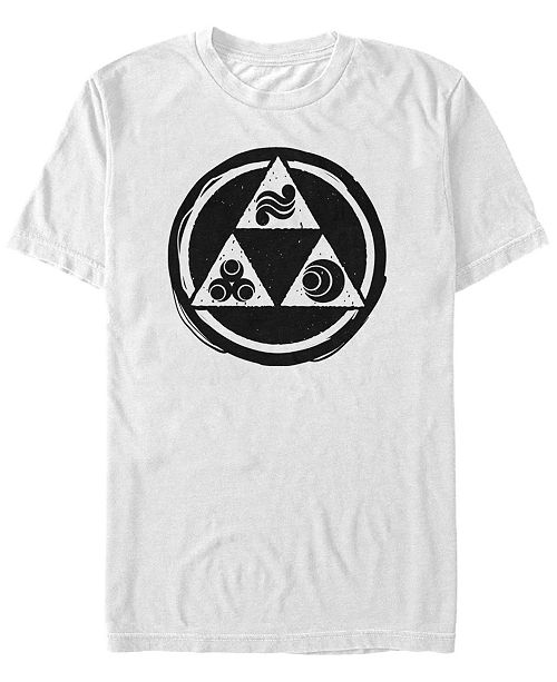 Nintendo Men S Legend Of Zelda Triforce Symbols Short Sleeve T