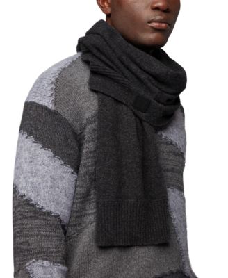Hugo Boss - Men's Kotaren Structured-Knit Scarf