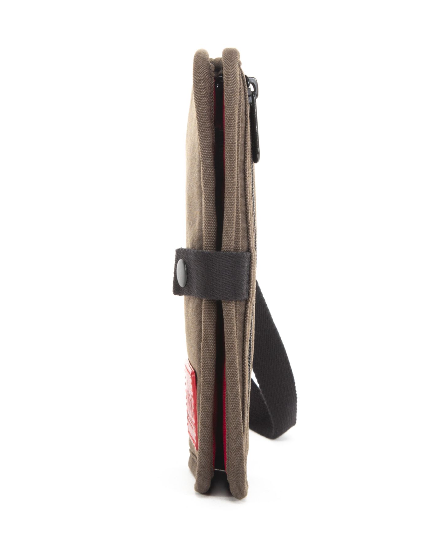 Женский кошелёк Manhattan Portage Waxed Nylon Continental Wallet, цвет: Тёмный коричневый — фото 3