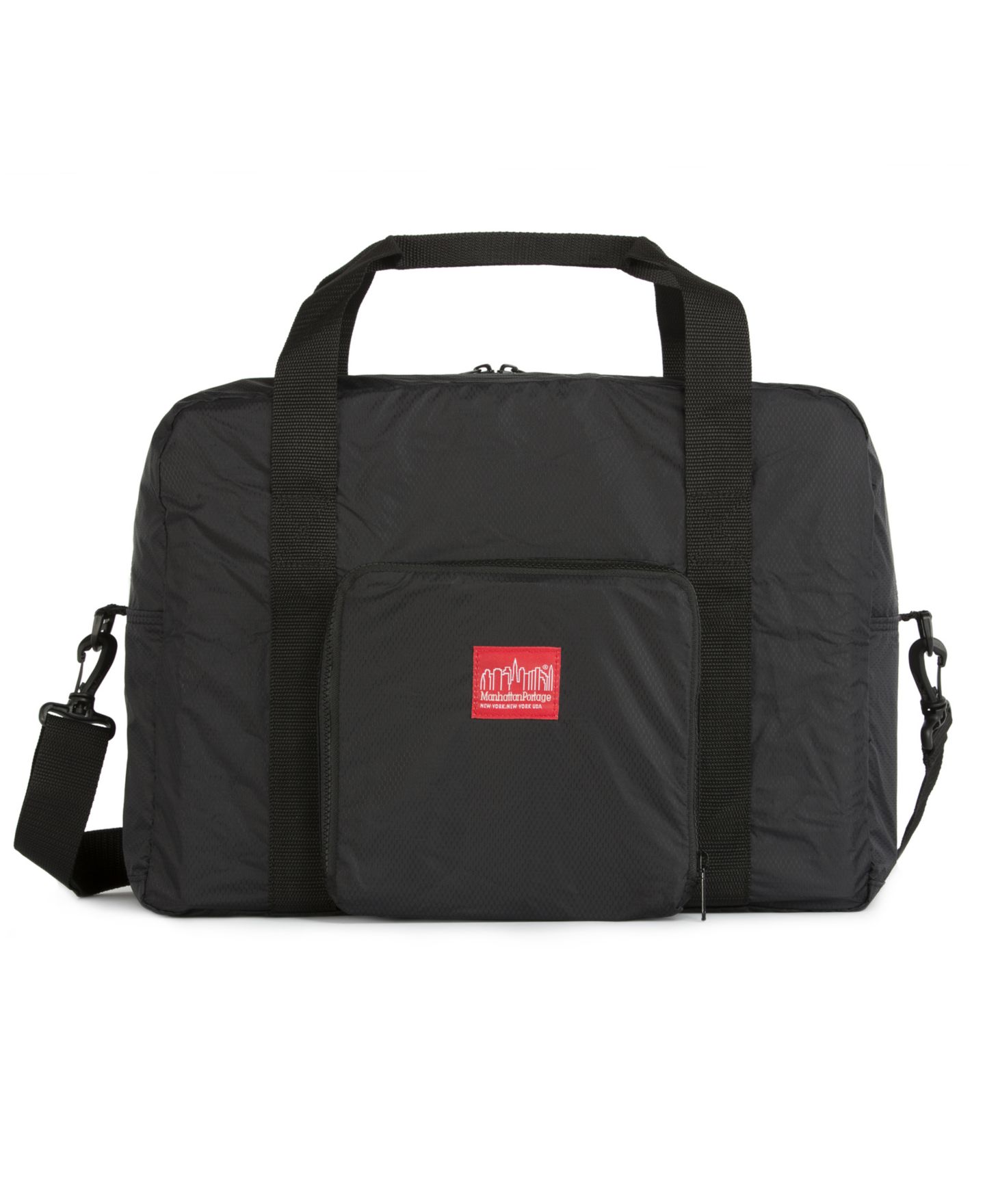 Женская сумка Manhattan Portage Packable 3 Decker Duffel, цвет: Чёрный — фото 6