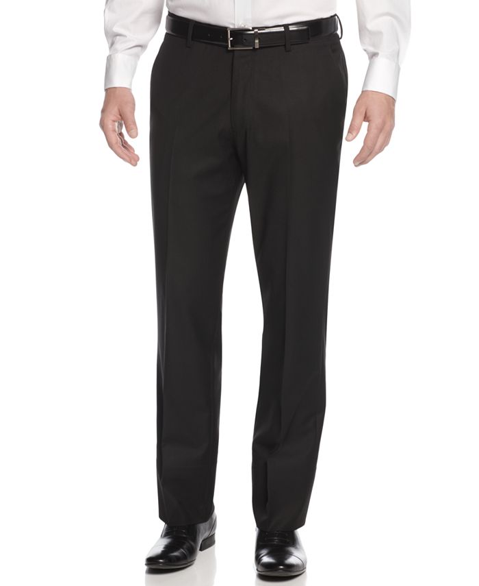 Perry Ellis Portfolio Suit Comfort Stretch Black Tonal Stripe - Macy's