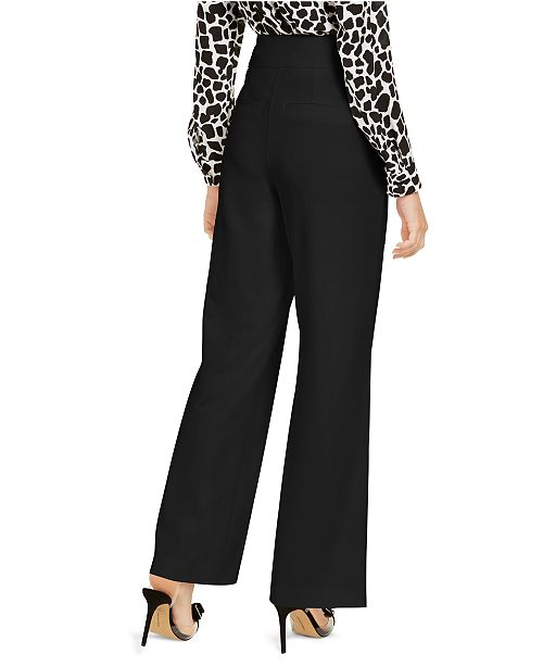 petite high waisted trousers