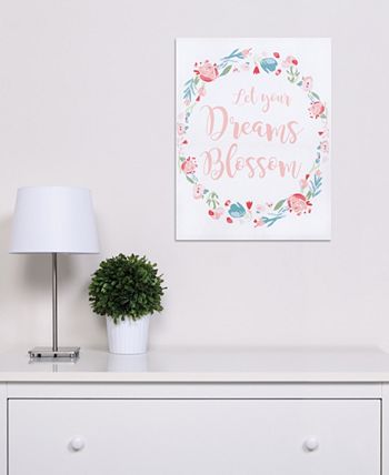 Trend Lab - Painterly Floral Canvas Wall Art