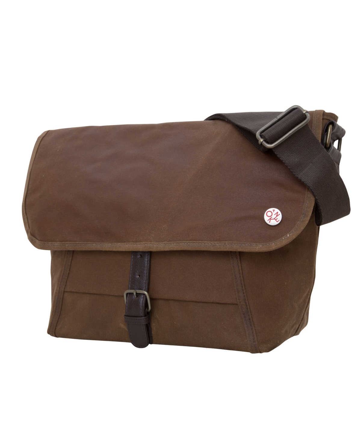 Lincoln leather messenger deals