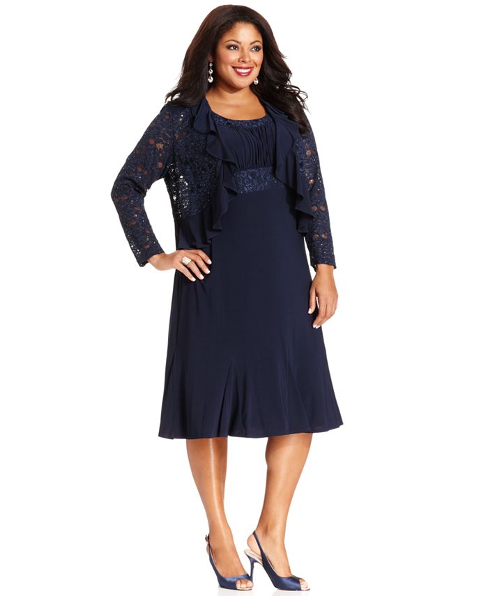 R and m richards plus 2024 size dresses