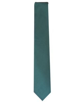 Men's Solid Texture Slim Tie, Created for Macy's