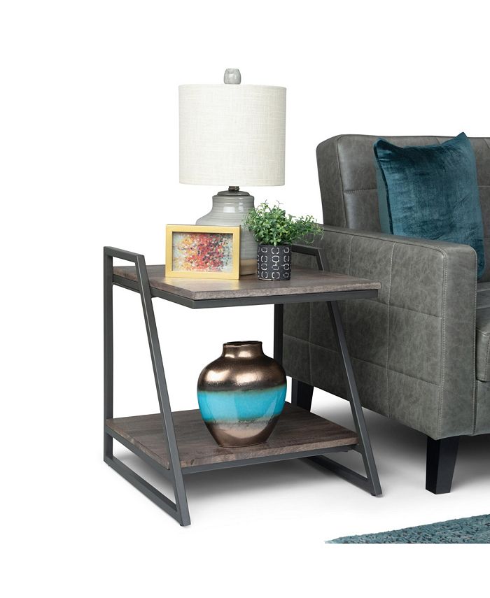 Simpli Home Braxton End Table Macy's