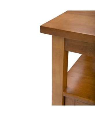 Warm Shaker End Table