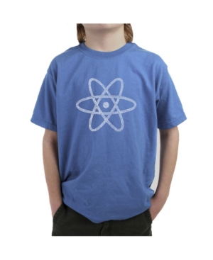 La Pop Art Boy's Word Art T-Shirt - Atom