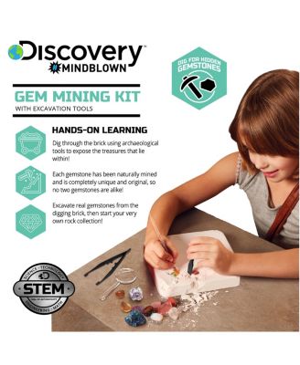 Discovery #MINDBLOWN - Toy Excavation Kit Gems