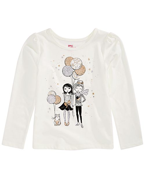 Epic Threads Toddler Girls Glitter Balloon T Shirt Created For