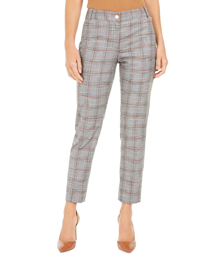 calvin klein plaid pants