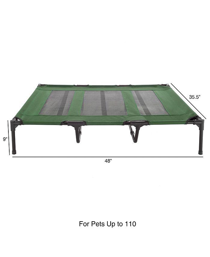PetMaker Elevated Pet BedPortable Raised CotStyle Bed W/ NonSlip