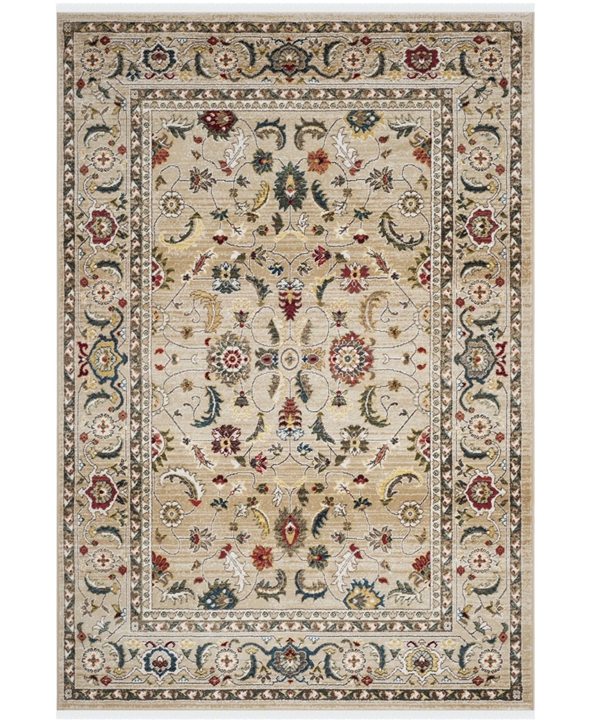 RALPH LAUREN TRISTAN LRL1299E BEIGE AND MULTI 8' X 10' AREA RUG
