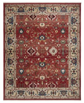 Lauren Ralph Lauren Ines LRL1293C Red and Beige 9' X 12' Area Rug - Macy's