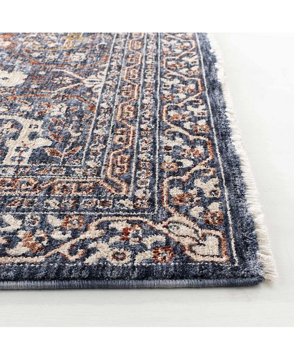 Lauren Ralph Lauren Belvoir LRL1300A Navy 4' X 6' Area Rug ...