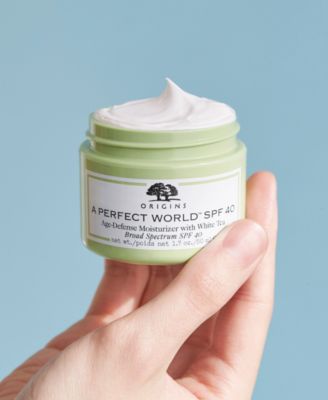 A Perfect World SPF 40 Moisturizer With White Tea, 1.7 oz.
