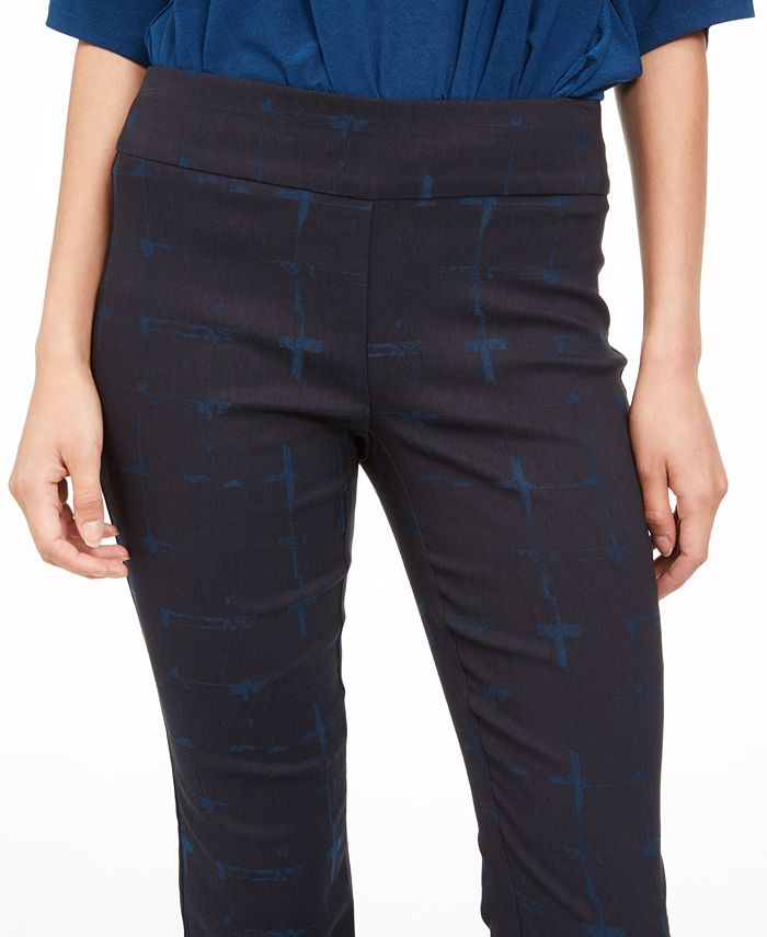 alfani tummy control capri pants